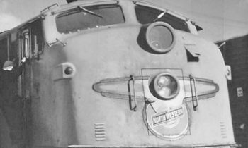 Railroad Exhibit on Display