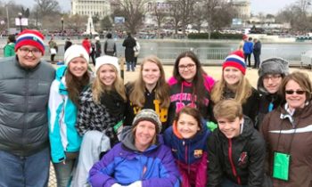 Baumhoefner Attends Presidential Inauguration