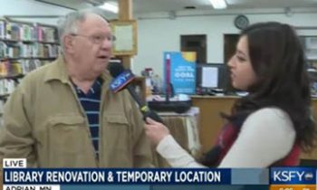 KSFY-TV does another story about the Adrian Branch Library