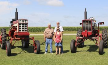 Minnesota State IH Collectors Chapter summer tractor show hosted locally
