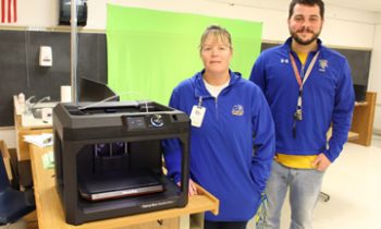 AHS printing in 3D thanks to Grussing family