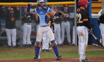 Dragon baseball falls in conference opener