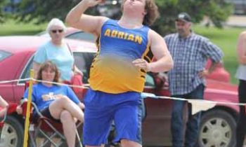 Dragons finish strong at Sections Edwards Qualifies for the State Track Meet